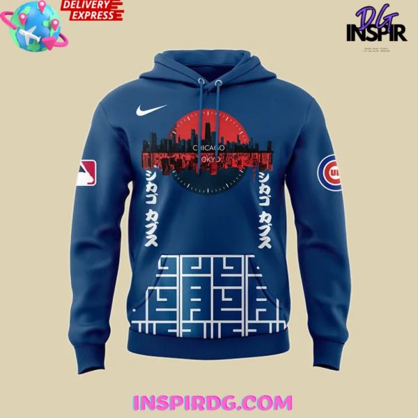 Chicago Cubs Tokyo Series Special MLB Hoodie - Image 2