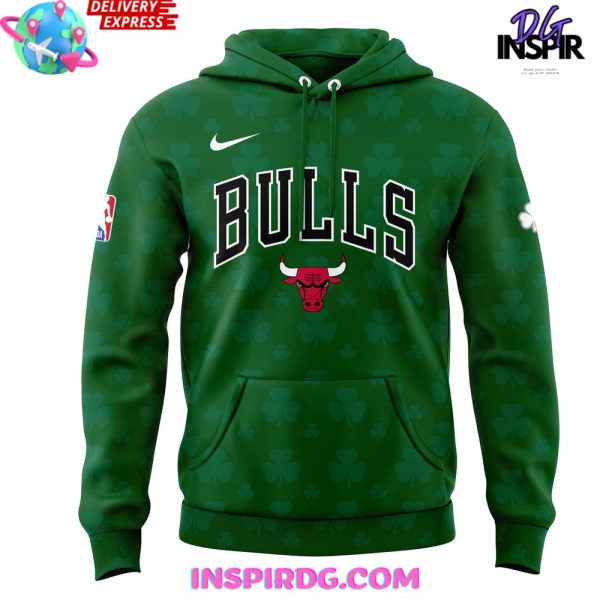 Chicago Bulls St. Patrick’s Day 2025 Hoodie - Image 2