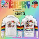 Calgary Flames Pride Night 2025 NHL Hoodie
