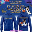 Golden State Warriors Mickey Mouse Special Hoodie