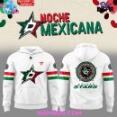 Dallas Stars Noche Mexicana Special White Hoodie