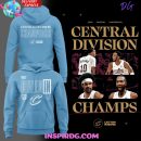 Cleveland Cavaliers 2025 Central Division Champions Blue Hoodie