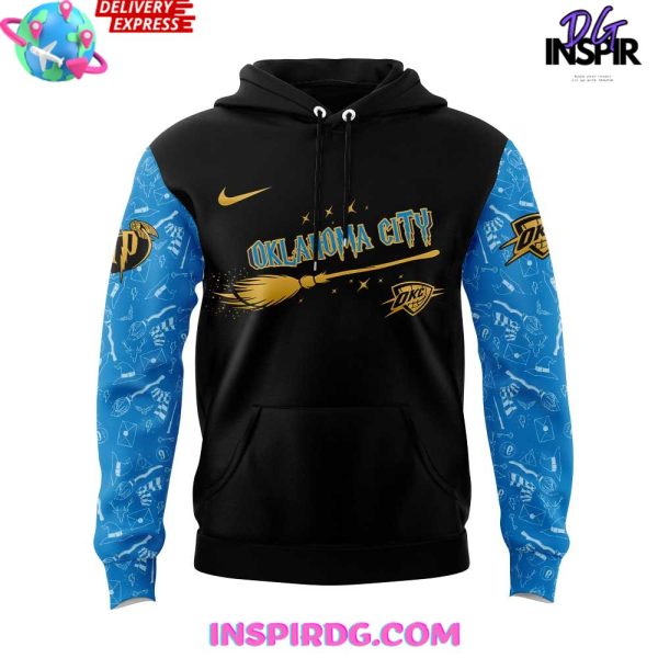 Oklahoma City Thunder Harry Potter Night Special Hoodie - Image 2