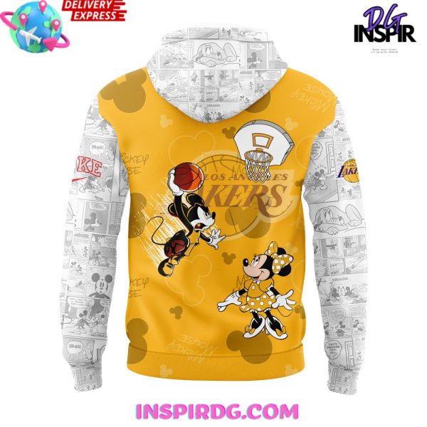 Los Angeles Lakers Mickey & Friends Special Hoodie - Image 3