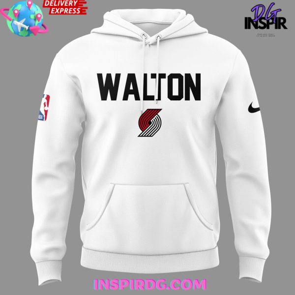 Portland Trail Blazers Bill Walton Tribute 2025 Hoodie - Image 2