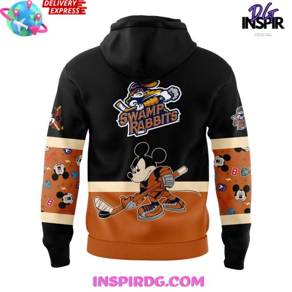 Greenville Swamp Rabbits Mickey & Friends Special Hoodie - Image 3
