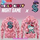 Seattle Kraken Hello Kitty Night Game 2025 Hoodie