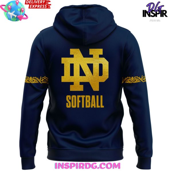 Notre Dame Softball 2025 Hoodie - Image 3