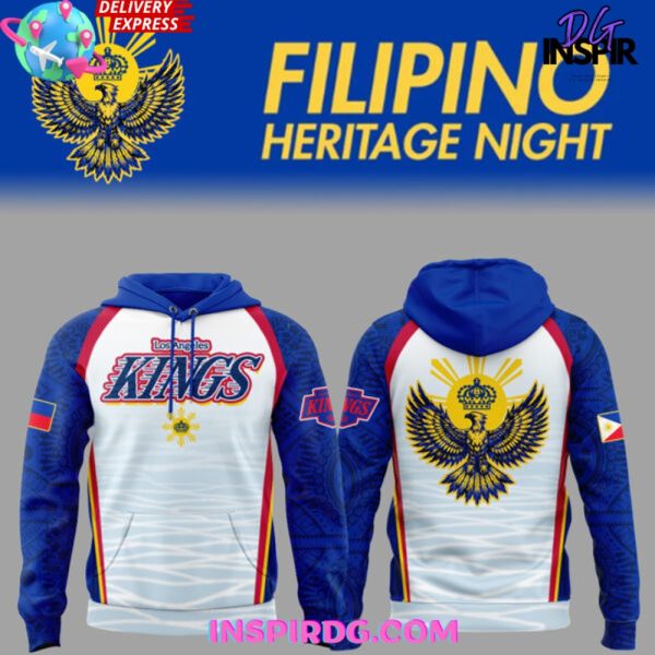 Los Angeles Kings Filipino Heritage Night 2025 Hoodie