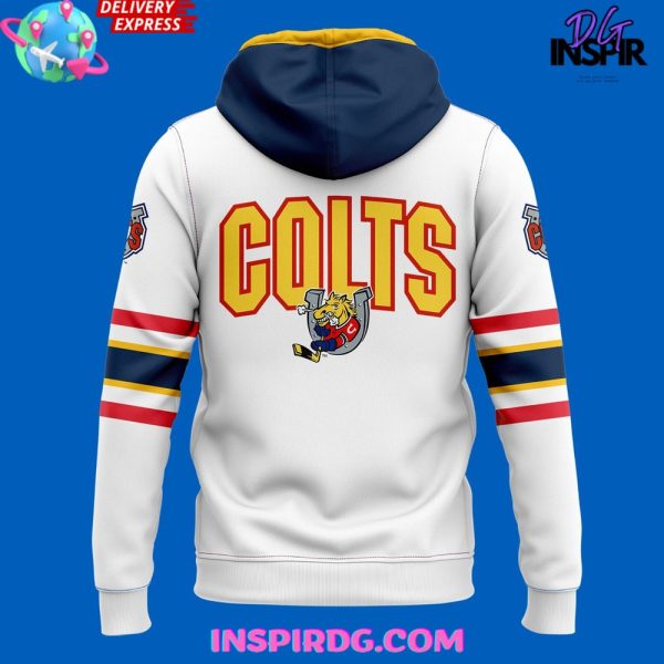 Barrie Colts OHL 30th Anniversary Hockey Hoodie - Image 3