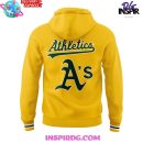 Oakland Athletics Alternate Yellow Hoodie