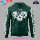 Michigan State Spartans Big Ten Champions 2025 Green Hoodie