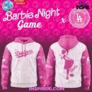 Los Angeles Dodgers Barbie Night Game 2025 Hoodie