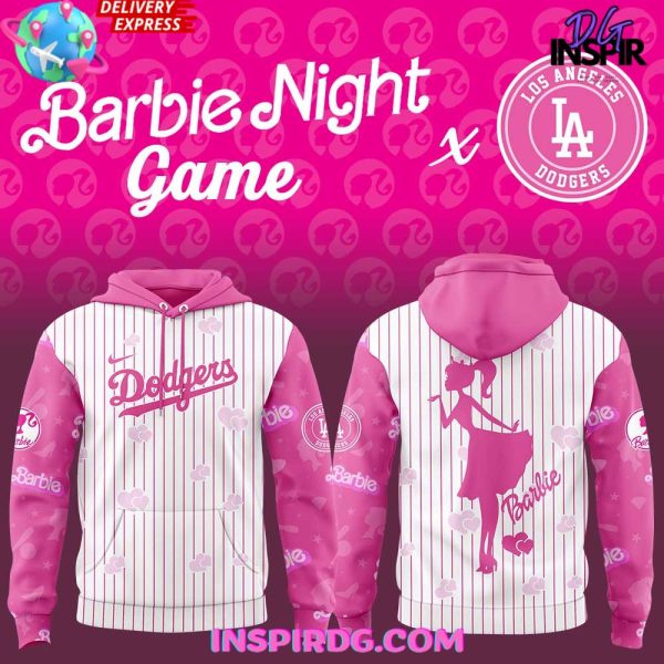 Los Angeles Dodgers Barbie Night Game 2025 Hoodie