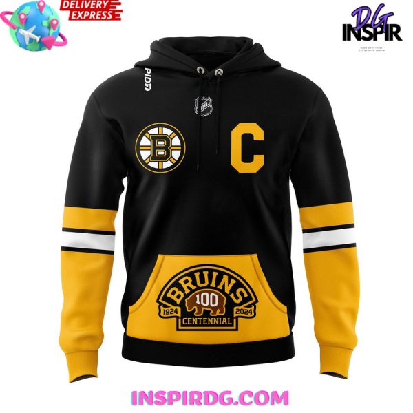 Boston Bruins 100th Anniversary Limited Edition Hoodie - Image 2