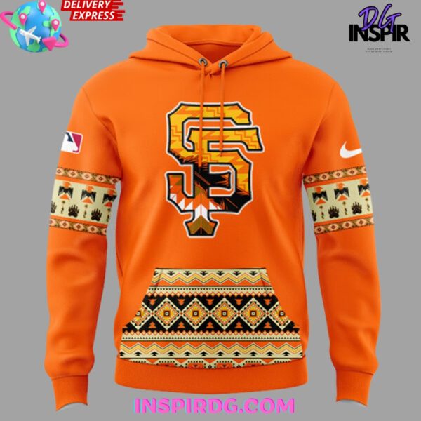San Francisco Giants Native American Heritage Night 2025 Hoodie - Image 2