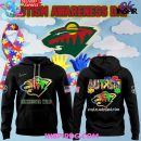 Minnesota Wild Autism Awareness 2025 Hoodie