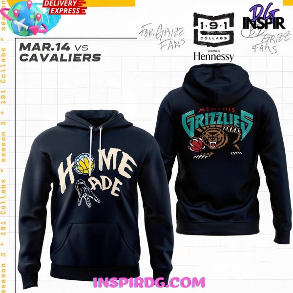 Memphis Grizzlies Home Made 2025 Hoodie