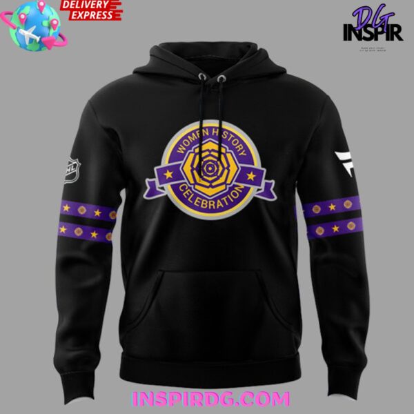 Los Angeles Kings Women's History Month 2025 Hoodie - Image 2