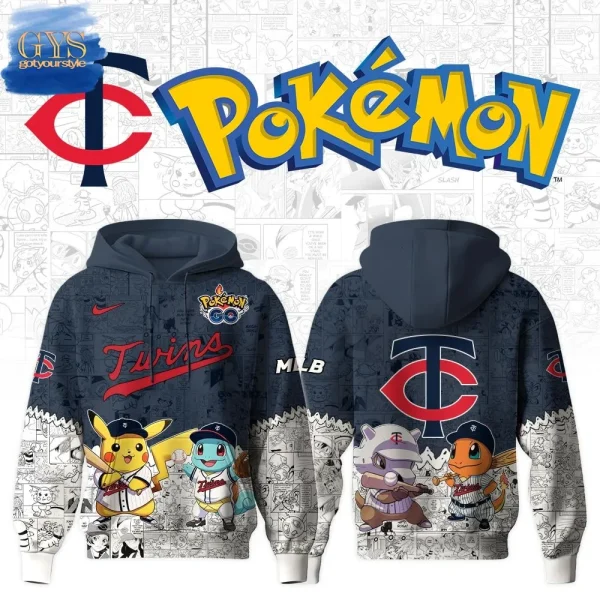Minnesota Twins x Pokemon GO Special Edition Hoodie