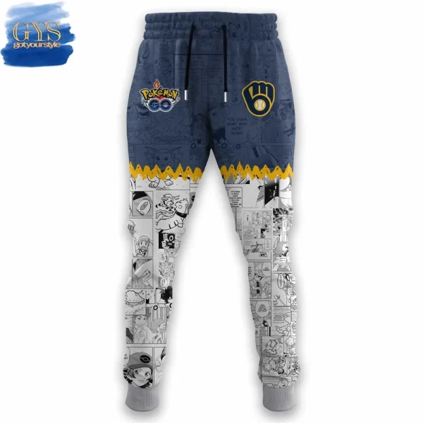 Milwaukee Brewers x Pokemon GO Special Edition Hoodie - Image 2