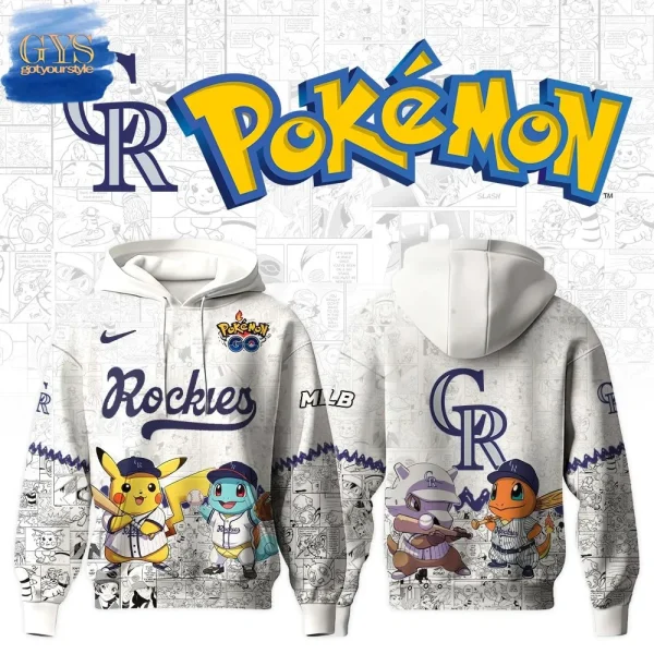 Colorado Rockies x Pokemon GO Special Edition Hoodie
