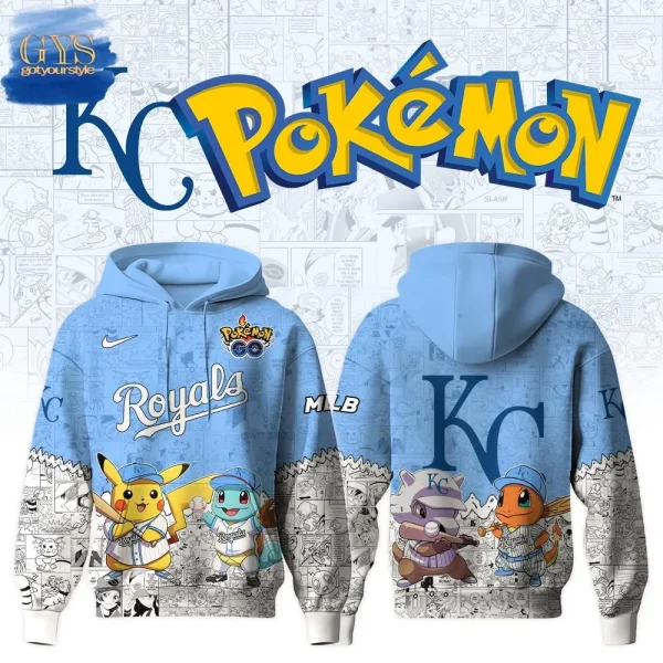 Kansas City Royals x Pokemon GO Special Edition Hoodie
