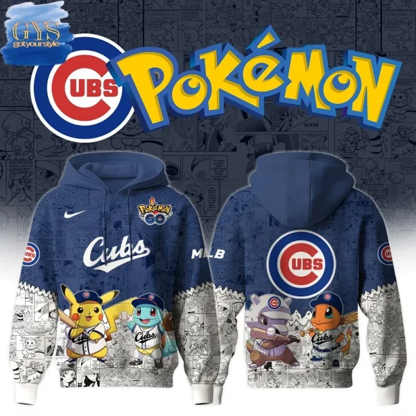 Chicago Cubs x Pokemon GO Special Edition Hoodie