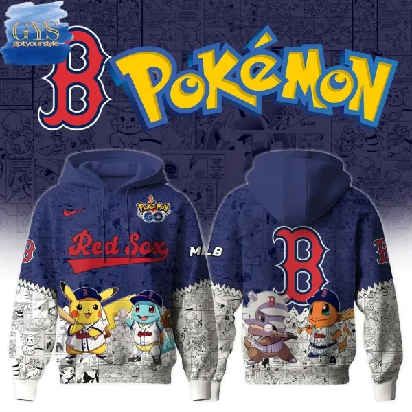 Boston Red Sox x Pokemon GO Special Edition Hoodie