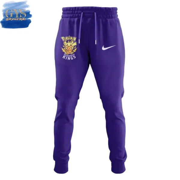 Sacramento Kings Pokemon Night 2025 Limited Edition Hoodie - Image 4