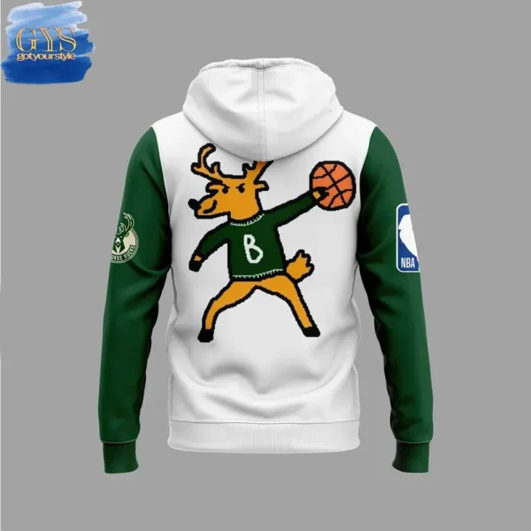 Milwaukee Bucks New Profile Picture Hoodie 2025 - Image 3