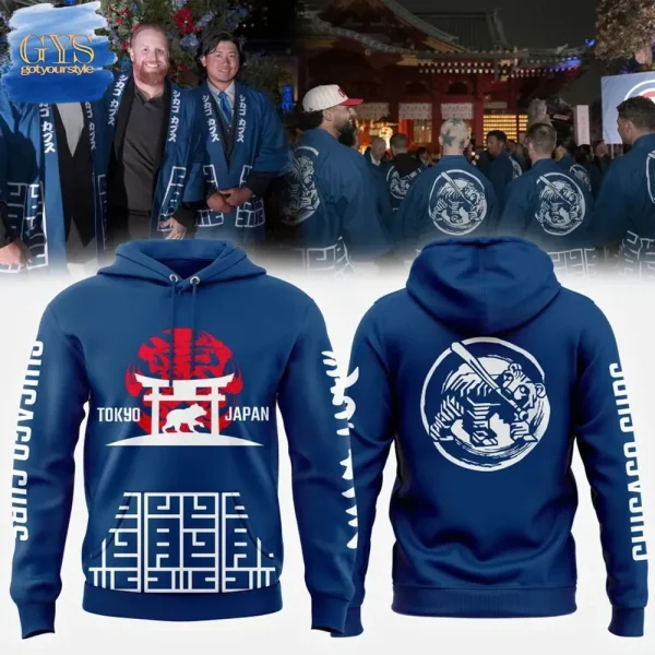 Chicago Cubs Tokyo Series 2025 Special Hoodie