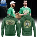 Boston Bruins St. Patrick's Day Retro Hoodie