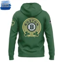 Boston Bruins St. Patrick's Day Retro Hoodie