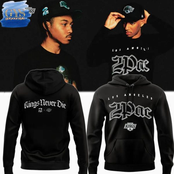 Los Angeles Kings x 2Pac Kings Never Die Hoodie