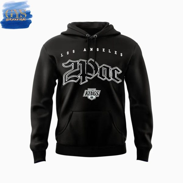 Los Angeles Kings x 2Pac Kings Never Die Hoodie - Image 2