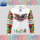 Carolina Thunderbirds Autism Awareness Limited Edition Hoodie 2025