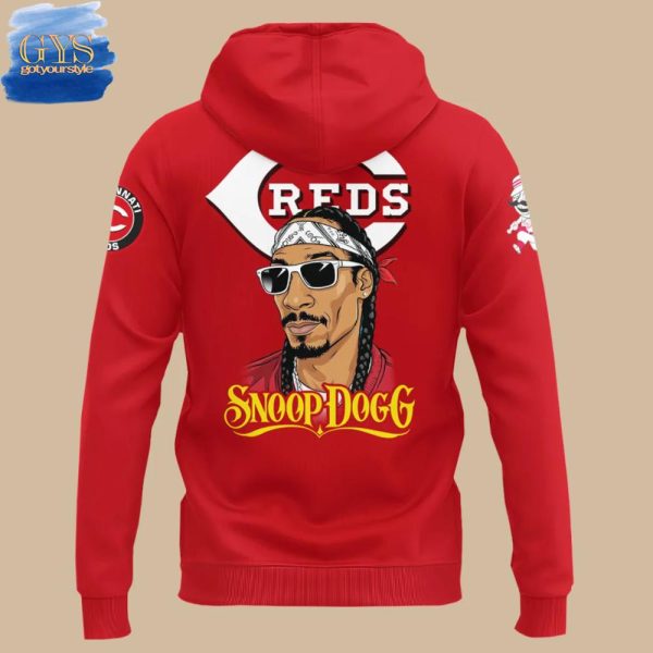 Cincinnati Reds Snoop Dogg Post-Game Concert Special Edition Hoodie - Image 3