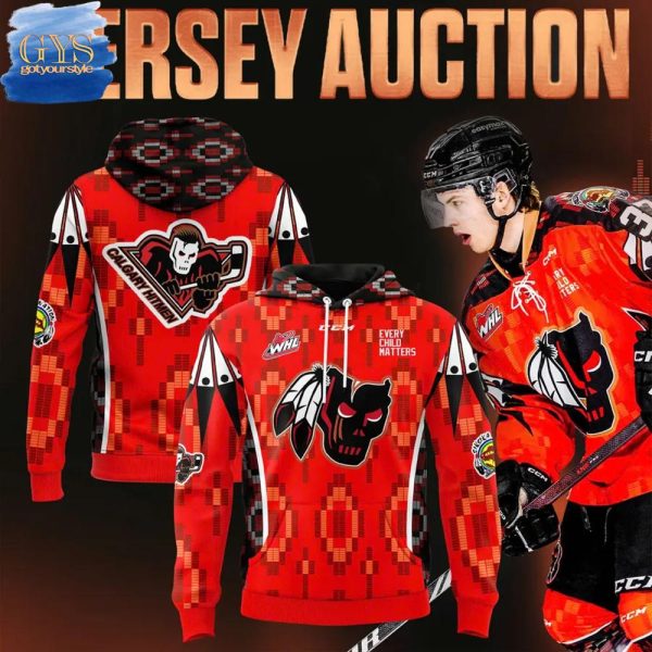 Calgary Hitmen Every Child Matters Limited Edition Hoodie