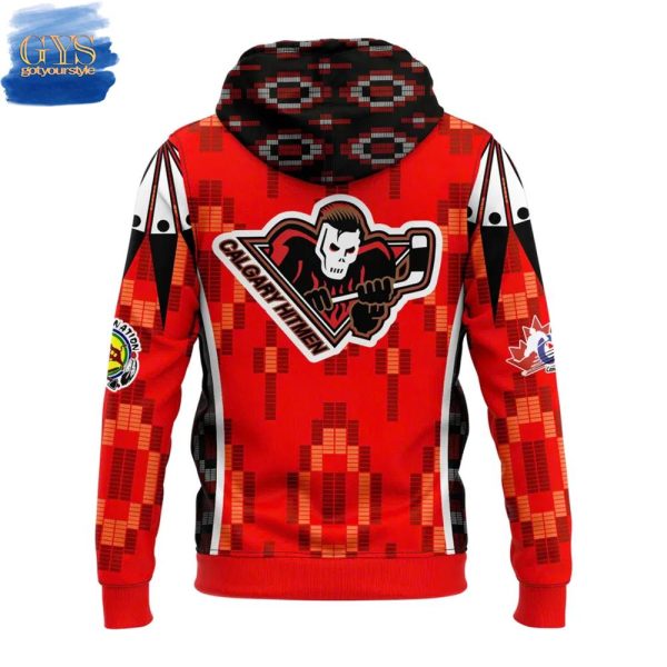 Calgary Hitmen Every Child Matters Limited Edition Hoodie - Image 2