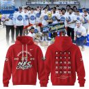 Saint Francis Red Flash NEC Champions 2025 Limited Edition Hoodie