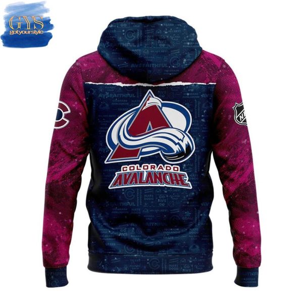 Colorado Avalanche Girls Hockey Night Limited Edition Hoodie - Image 3