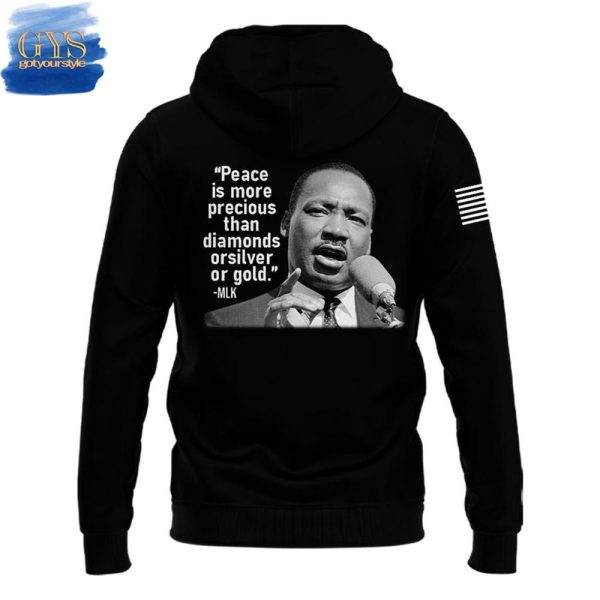 Duke Blue Martin Luther King Built By Black History Hoodie - Image 3