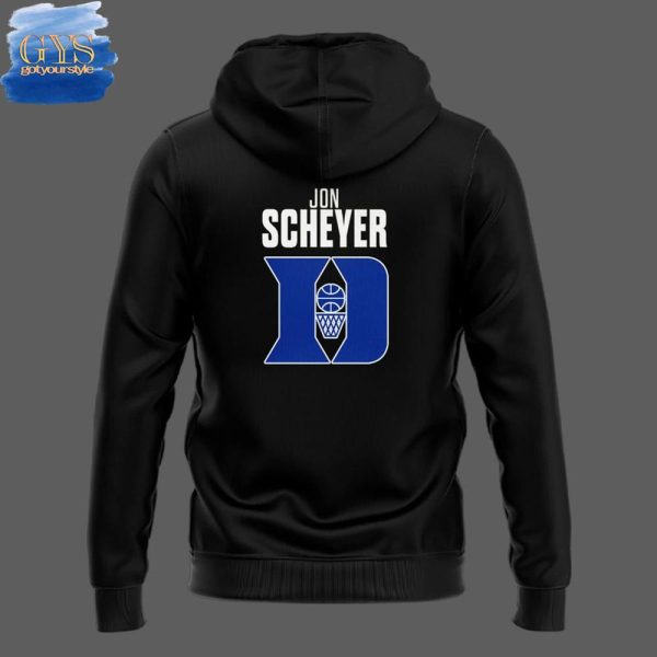 Duke Basketball Coach Of The Year Jon Scheyer Limited Edition Hoodie - Image 3