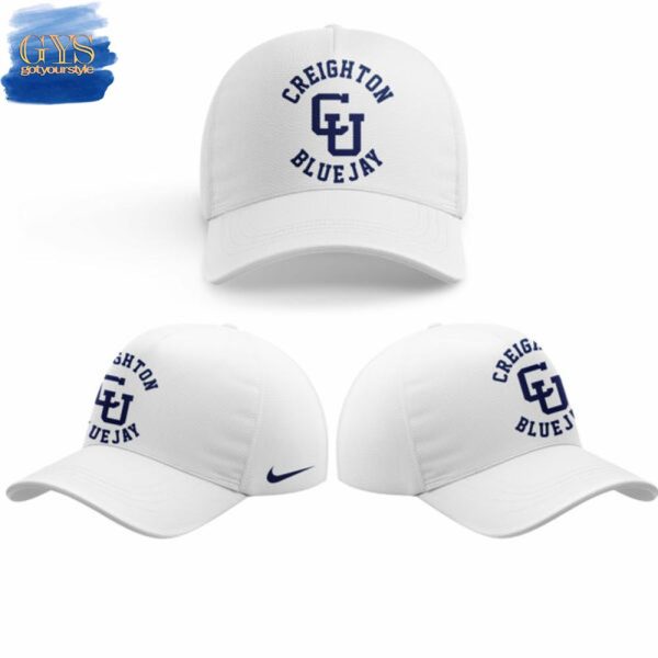 Creighton Bluejays Alumni Day Uniform White Hoodie - Image 5