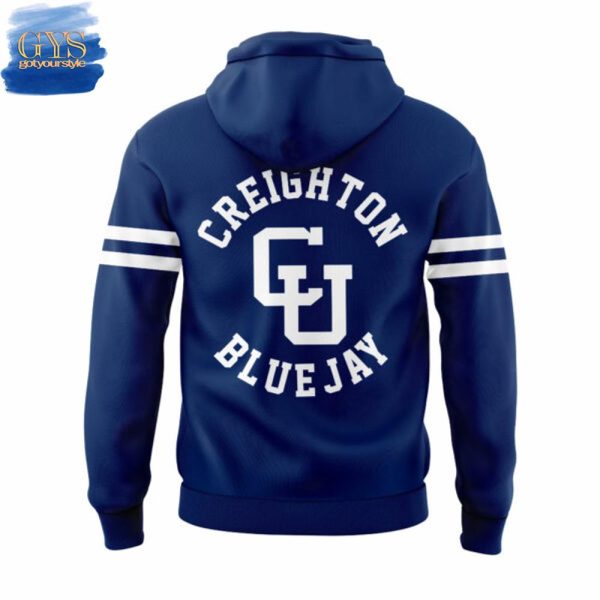 Creighton Basketball Alumni Day Uniform Limited Edition Navy Hoodie - Image 2