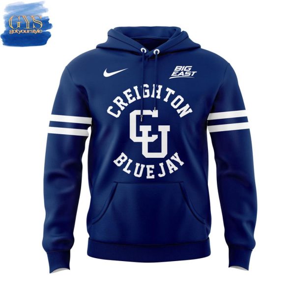 Creighton Basketball Alumni Day Uniform Limited Edition Navy Hoodie - Image 3