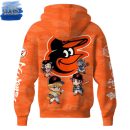 Baltimore Orioles MLB x Demon Slayer Special Edition Hoodie 2025
