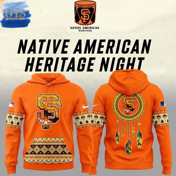 San Francisco Giants Native American Heritage Night Special Hoodie