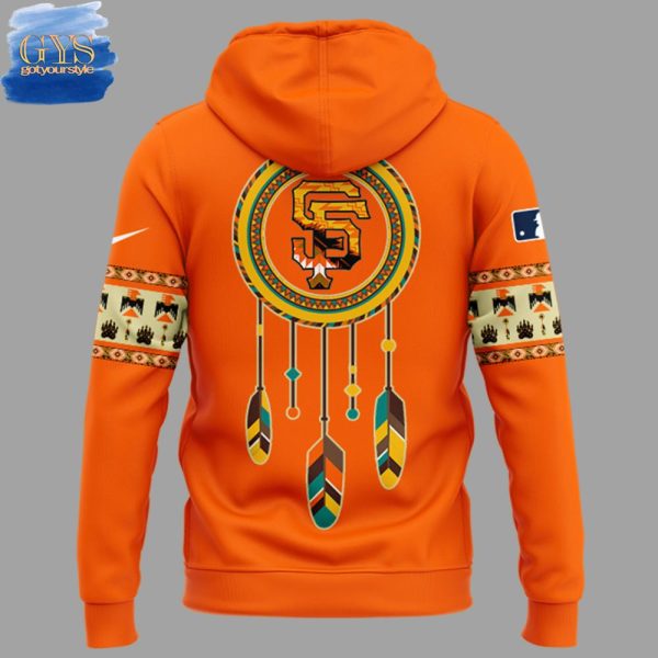 San Francisco Giants Native American Heritage Night Special Hoodie - Image 3
